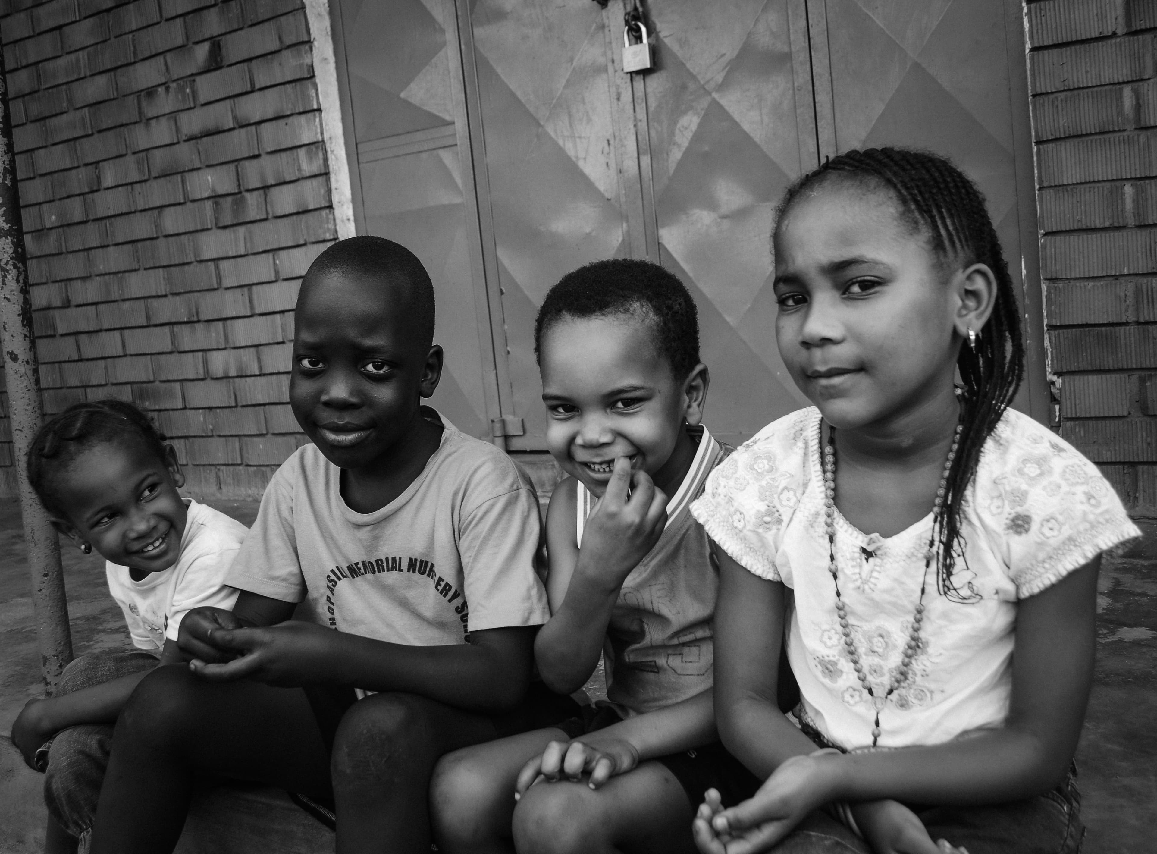 Children sitting together